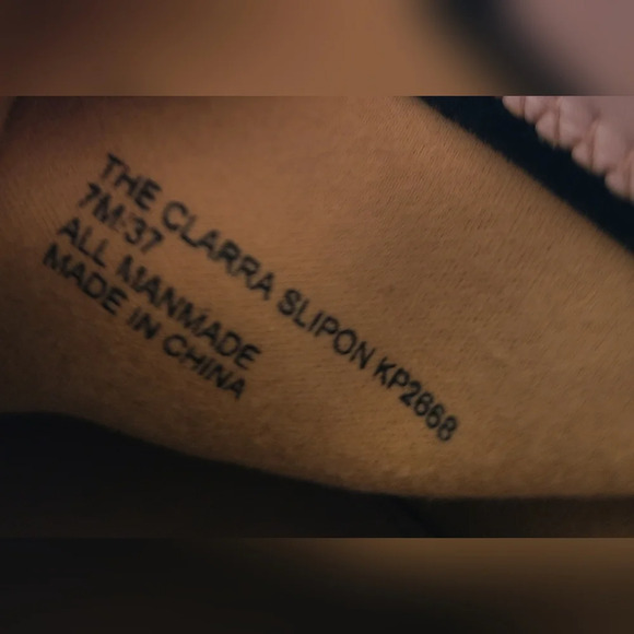 Katy Perry The Clarra Slipon Mules Smooth Nappa Roses Shoes Heels New size 7M - Picture 7 of 9